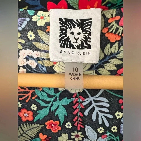 Ann Klein Dress Floral Size 10 NWT - Picture 5 of 15